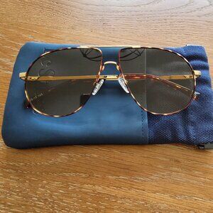 Le Specs Schmaltzy aviator sunglasses